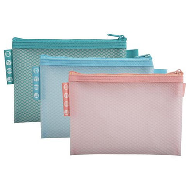 Bolsa con cremallera exacompta 37120e eva (etileno acetato de vinilo) multicolor