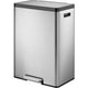Pattumiera a pedale Eko 31184651 inox (acciaio inossidabile) argento