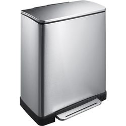 Pattumiera a pedale Eko 31650231 inox (acciaio inossidabile) argento
