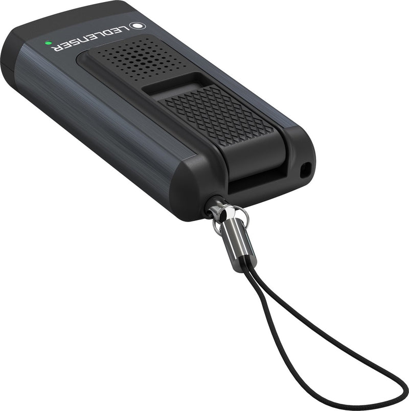 Ledlenser k6r safety gris - llavero - recargable - 400 lúmenes - alarma