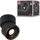 Paulmann Plafón LED spircle 78 mm 8w 550lm 230v 3000k negro mate
