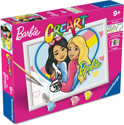 Ravensburger creart dipingi con i numeri - Barbie Duo