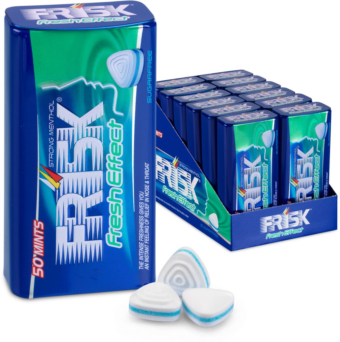 Frisk Fresh Effect Strong Mentolo - Fresh Makers - Senza zucchero - 1x12 pezzi