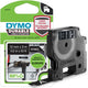 Etichette durevoli Dymo originali d1 | testo bianco su etichetta nera | 12 mm x 3 m | etichette autoadesive per la stampante per etichette Label Manager | prodotto in Europa