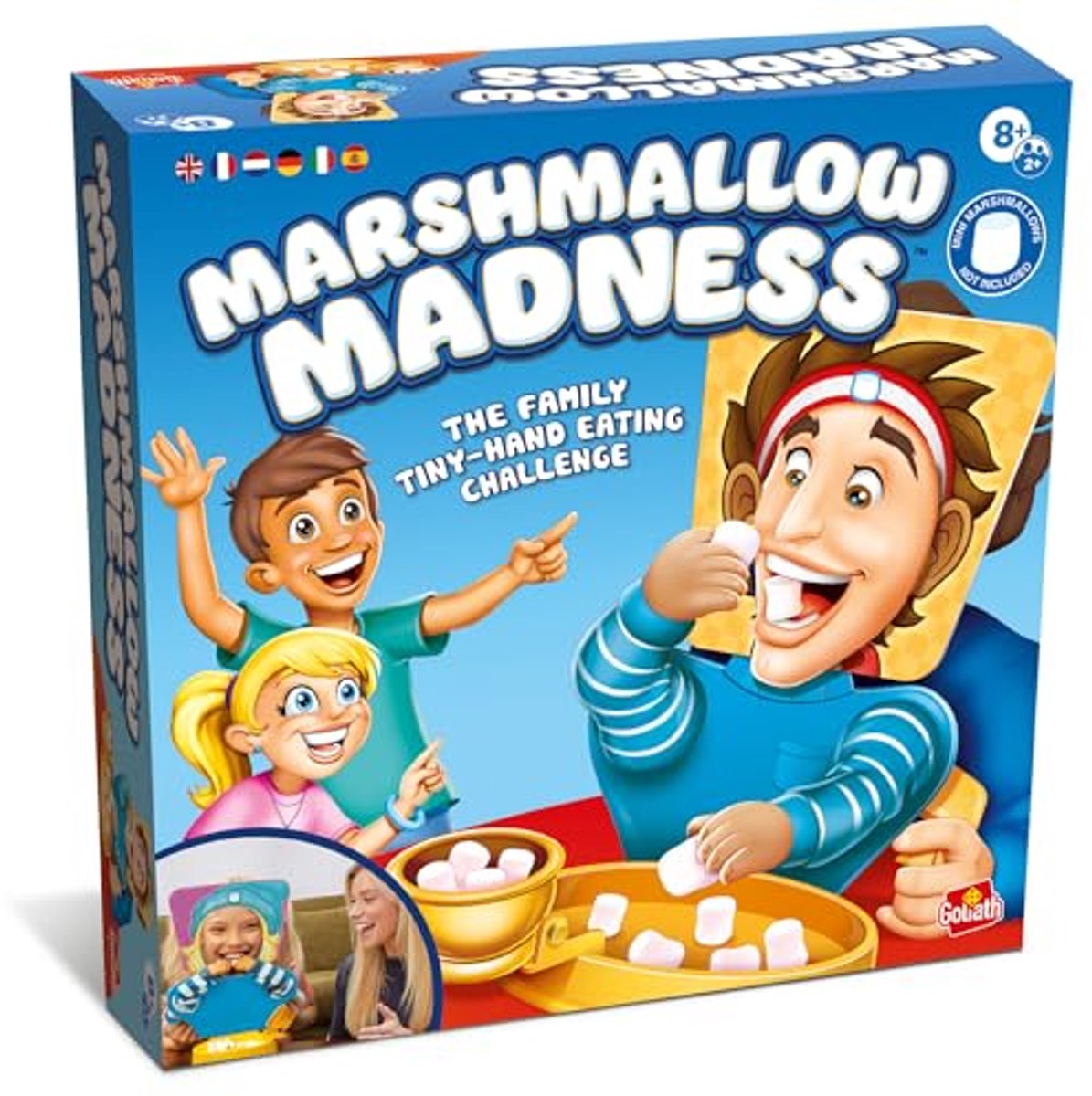 Gioco da tavolo Goliath Marshmallow Madness - gioco di famiglia per bambini.