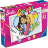 Ravensburger creart pintar por números - barbie duo