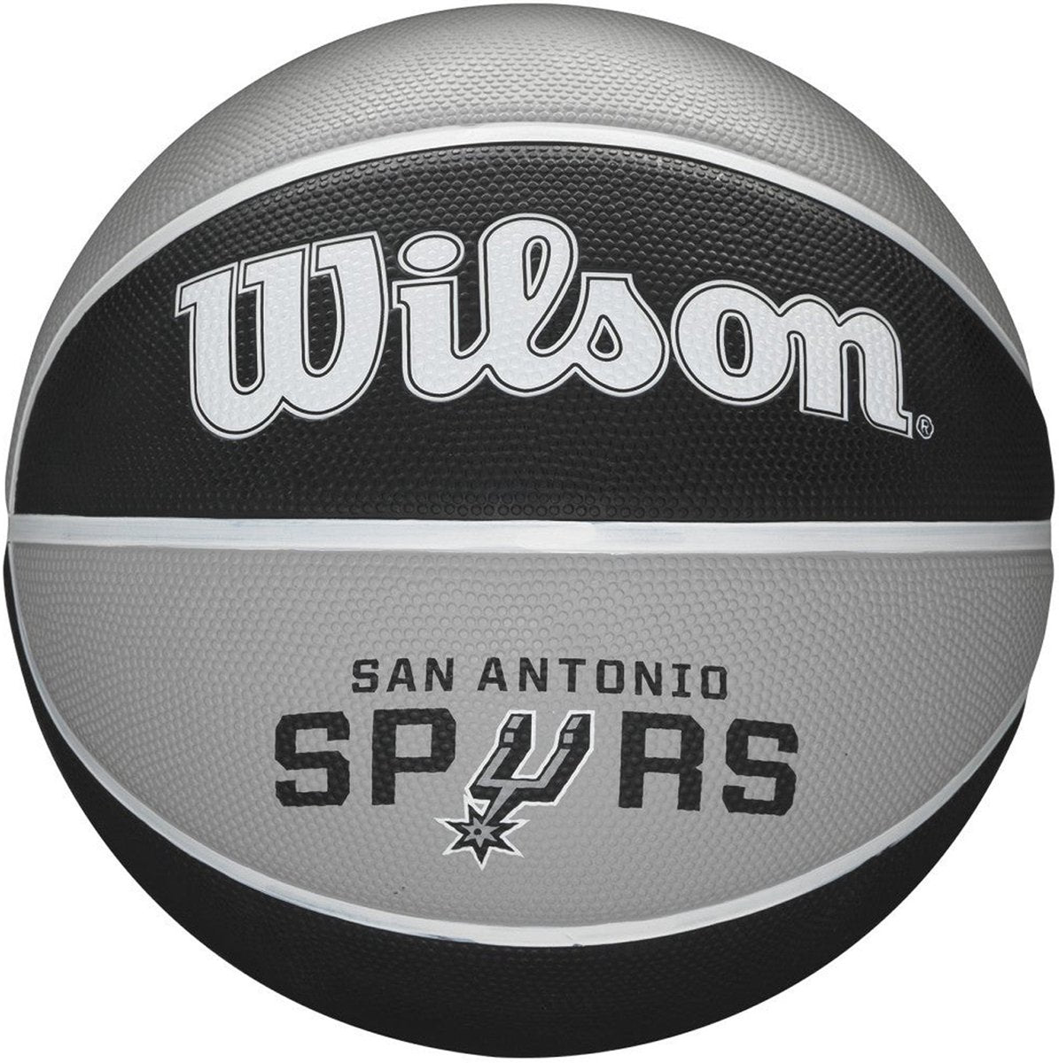 Wilson NBA Team Tribute San Antonio Spurs Basketball Silver 7