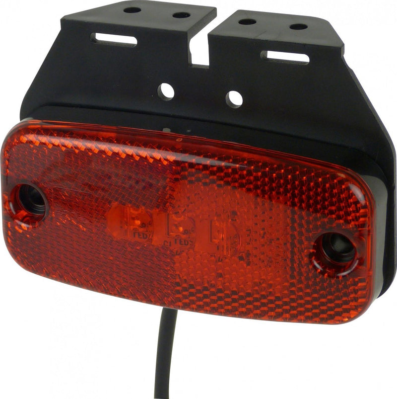 Lampada laterale Carpoint 9-32 volt LED 112 x 50 mm rossa