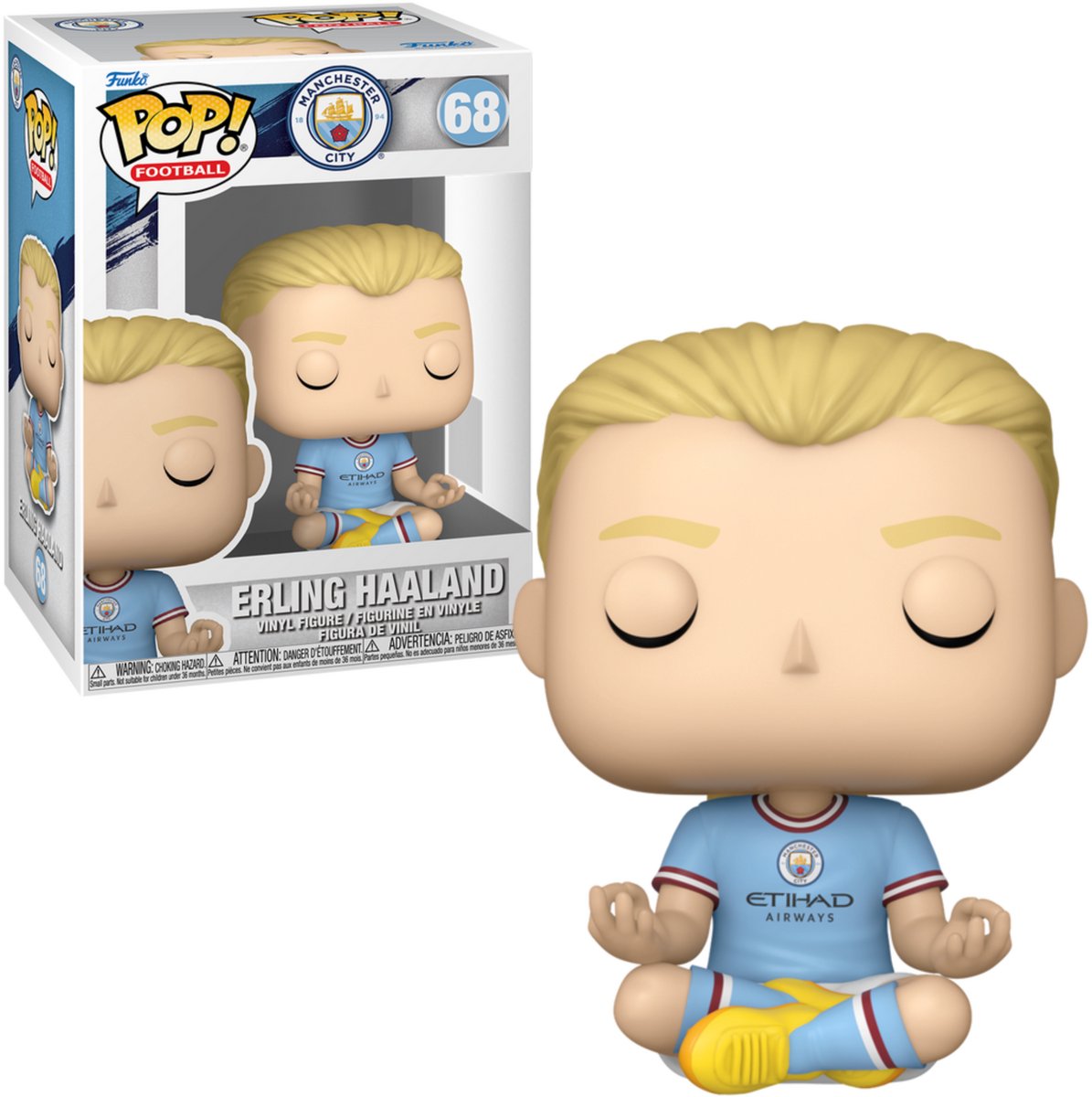 Funkopop! calcio: manchester city - erling haaland #68