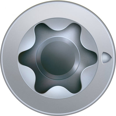 Spax - tornillos para aglomerado - cabeza plana torx 10 - 3 x 12 mm - rosca completa - wirox (200 piezas)