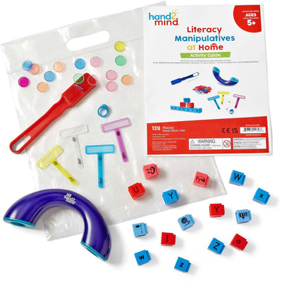 Risorse per l'apprendimento, giocattoli educativi - kit per manipolatori dell'alfabetizzazione a casa - gioco linguistico. - 3+