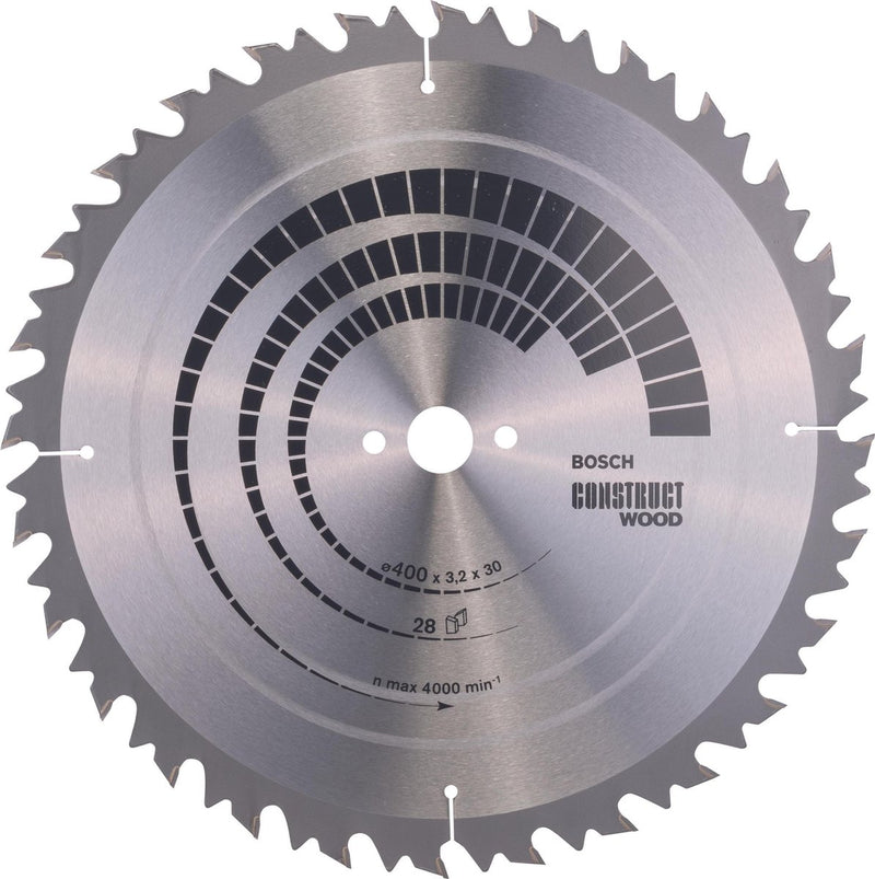Bosch cirkzb constr. madera t st 400x30x3.2 28t wz