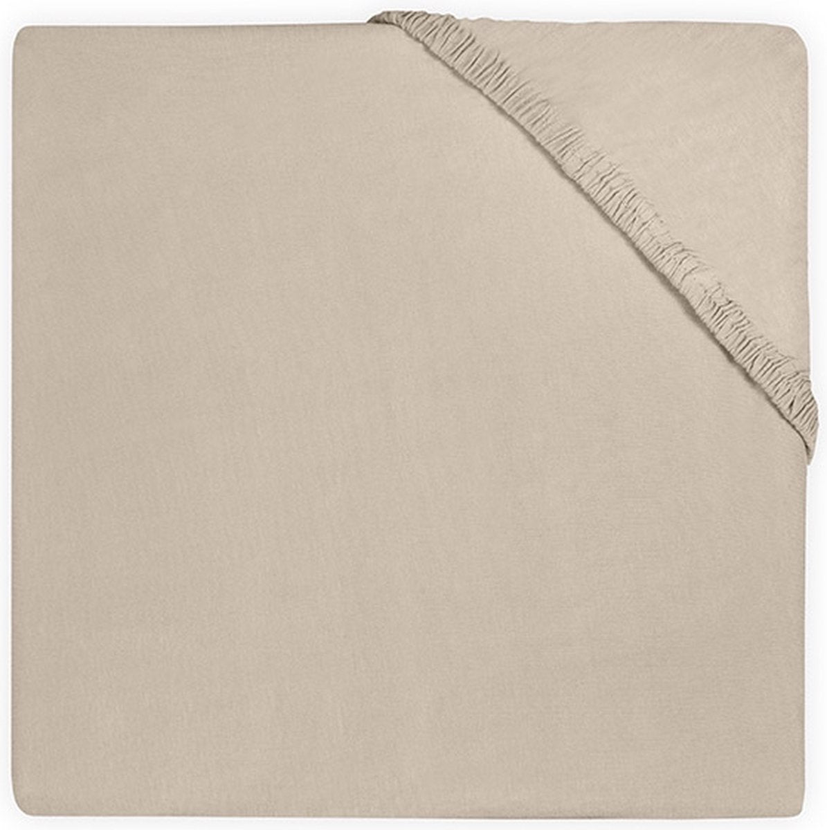 Jollein - lenzuolo con angoli per culla in jersey (torrone) - cotone - 60x120 cm