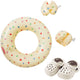 Set de natación Heless Dolls Hartjesfonfetti, 35-45 cm