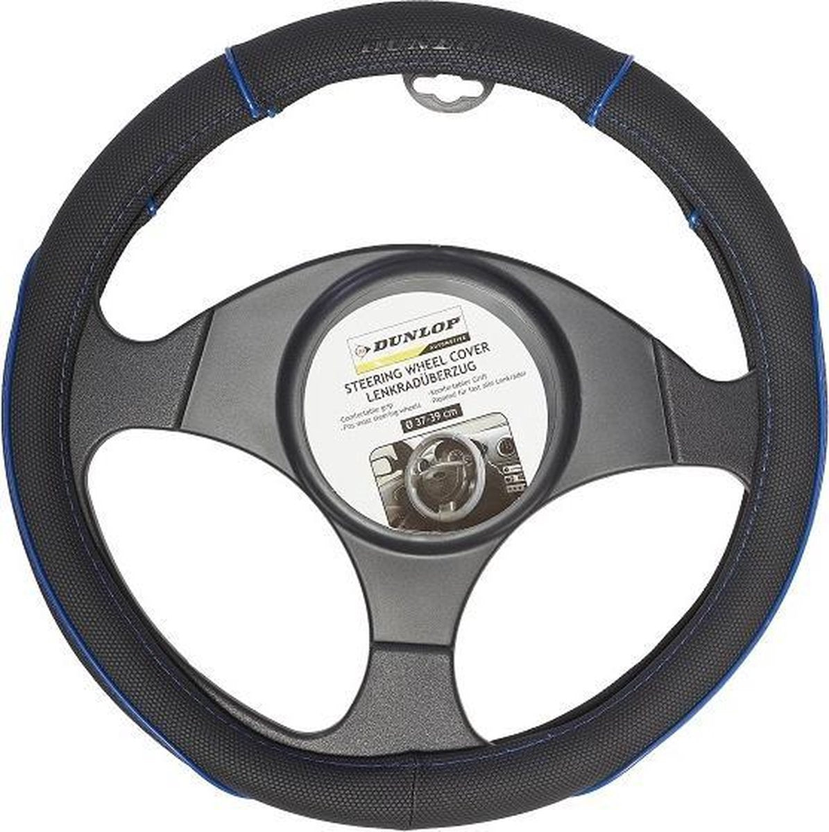 Coprivolante Dunlop - universale - PU - nero blu - ø37-39 cm