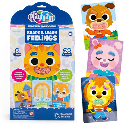 Risorse didattiche playfoam® modellano i sentimenti - 3+