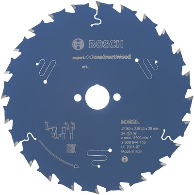 Bosch cirkelzaagblad expert for wood 130x20x2.4 1.6x16 t