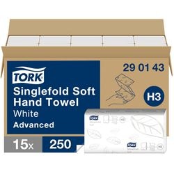Toallas tork h3 advanced 1 capa blanca