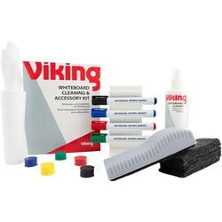 Kit de inicio y limpieza de pizarra blanca Viking