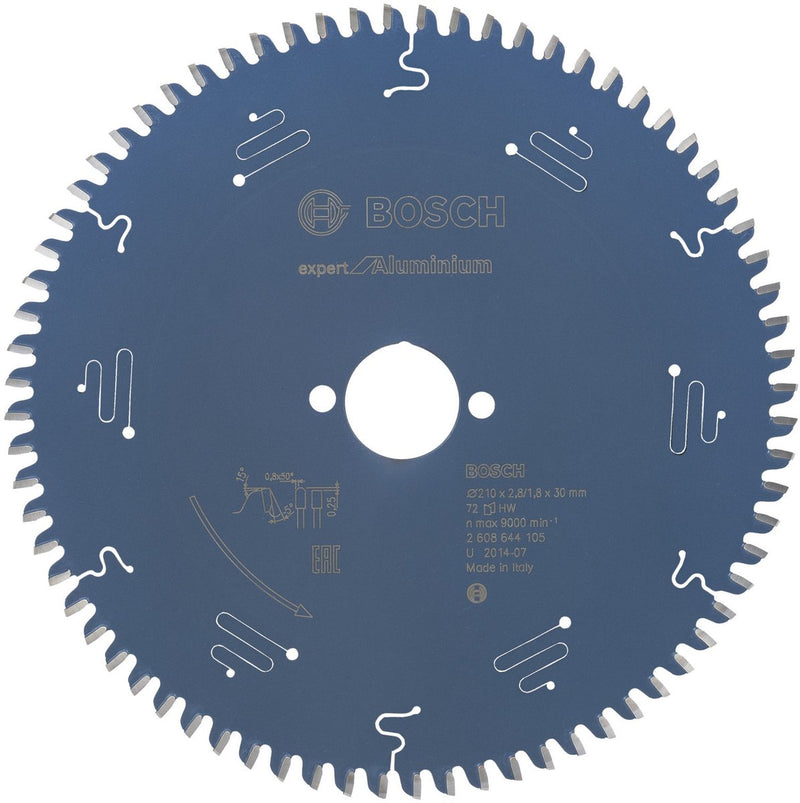 Hoja de sierra circular bosch expert para madera 184x16x2,6 1,6x56 t