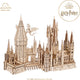Ugears 3d modelbouw - hogwarts™ castle - harry potter™ - mechanisch bouwpakket hout - educatief speelgoed