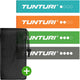 Set di 4 fasce di resistenza Tunturi - mini fascia per il corpo Power - fascia di resistenza - elastico fitness - fascia fitness - fascia da allenamento - fascia da ginnastica - incl. applicazione fitness gratuita