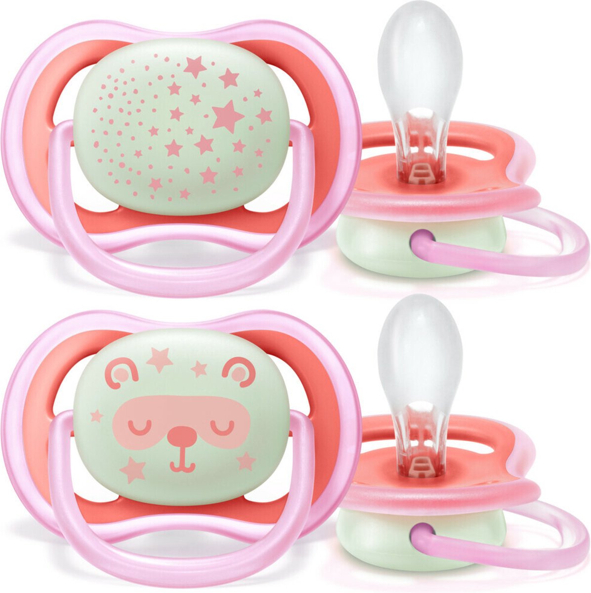 Philips avent - ultra air notte - 6 18 mesi - 2 pezzi - blu - scf376 20