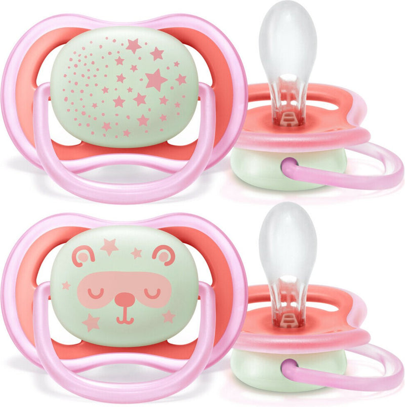 Philips avent - ultra air night - 6 18 meses - 2 piezas - azul - scf376 20