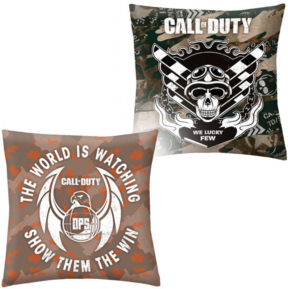 Call of duty kussen lucky few - 40 x 40 cm - polyester
