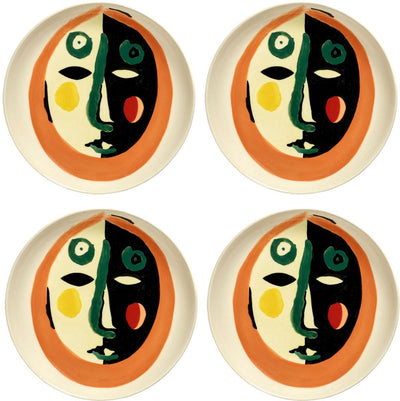 Serax - festa ottolenghi - piatto xs - mix - 16 ø - 4 pezzi