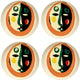 Serax - festa ottolenghi - piatto xs - mix - 16 ø - 4 pezzi