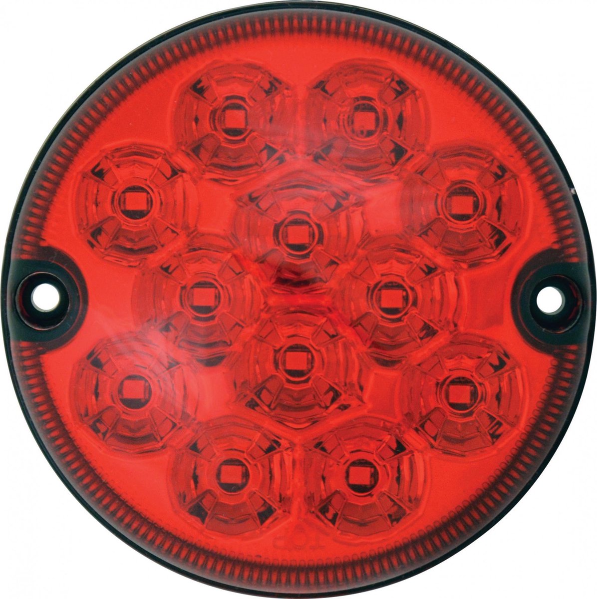 Carpoint mistachterlicht 12 24 volt led 95mm - rood