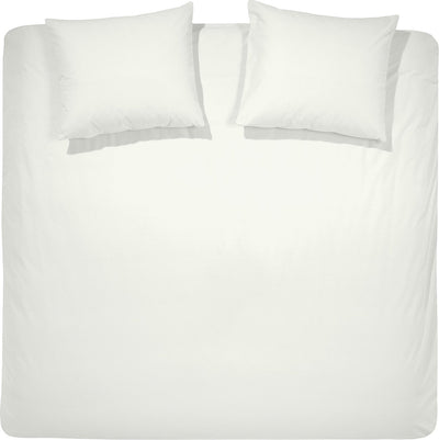 Cinderella morning 2-person duvet cover set 200x200cm flannel ivory white + 2 pillowcases 60x70