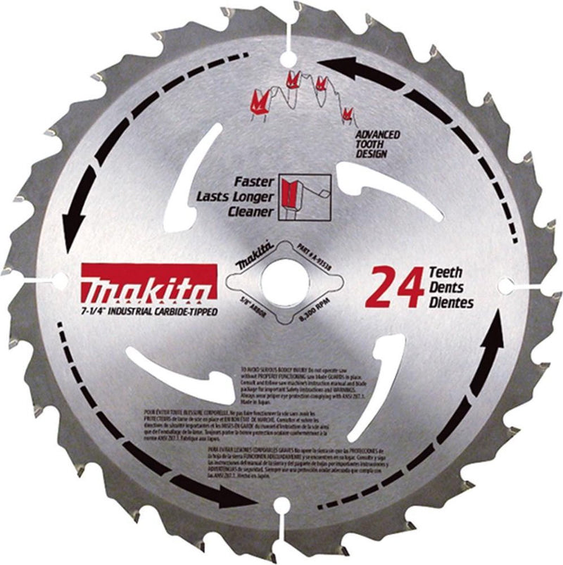 Accessori Makita lama per sega circolare mforce 190x16x2.0 24t15g - b-08062