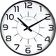Unilux pop maxi reloj - negro