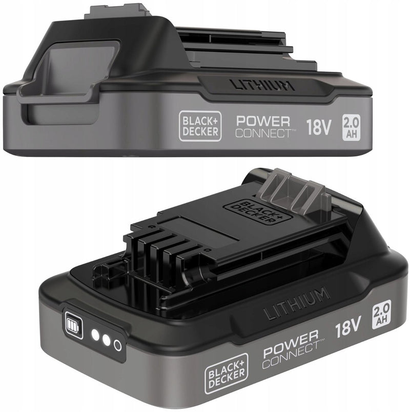 Black+decker accessoires - 18v li-ion accu 2.0 ah bdl2018s-xj