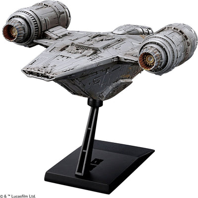 Revell model kit space travel - bandai 01213 star wars razor crest plastic - 1:144 - model making