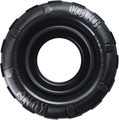 Kong traxx hondenspeelgoed - rubber - m l- zwart