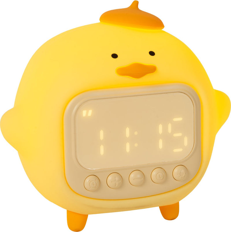 Lucide pincha pato - lámpara de noche recargable para habitación infantil - batería recargable - LED 3 stepdim - 1x1,5w 2100k - con función música - amarillo | esencial