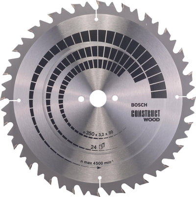 Bosch cirkzb costr. legno t 350x30x3,2 24t wz