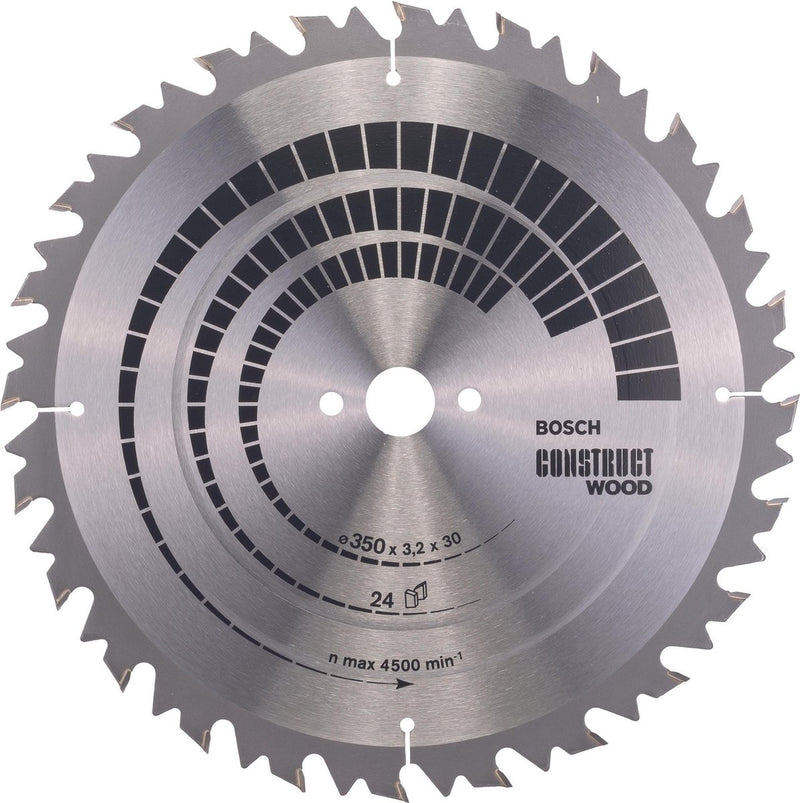 Bosch cirkzb constr. madera t st 350x30x3.2 24t wz
