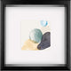 Forma Walther - cornice in legno 3D FSC - dimensione foto 25x25 cm - vetro artistico - nero