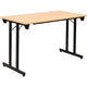 Mesa plegable sodematub ft126tpmu-1100 madera naranja