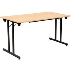 Mesa plegable sodematub ft147tpmu-1100 madera naranja