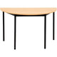 Mesa semicircular sodematub ft126dero-1111 haya negro