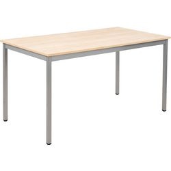 Tavolo sodematub ft147rect-6515 acero argento