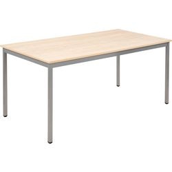 Tavolo sodematub ft168rect-6515 acero argento