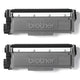 Cartucho de toner brother tn2320twin alto negro