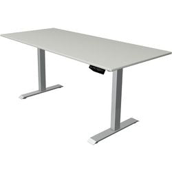 Sit-stand desk Kerkmann 10227611 move 1 light gray; silver