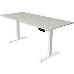 Sit-stand desk Kerkmann 10360611 move 1 light gray; white